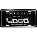 Embossed Aluminum License Plate (Spot Color)